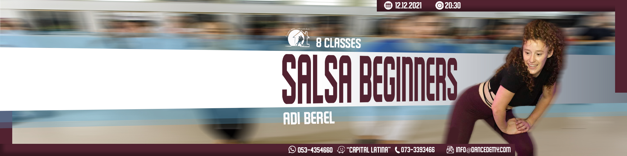 סלסה זוגות מתחילים 12.12