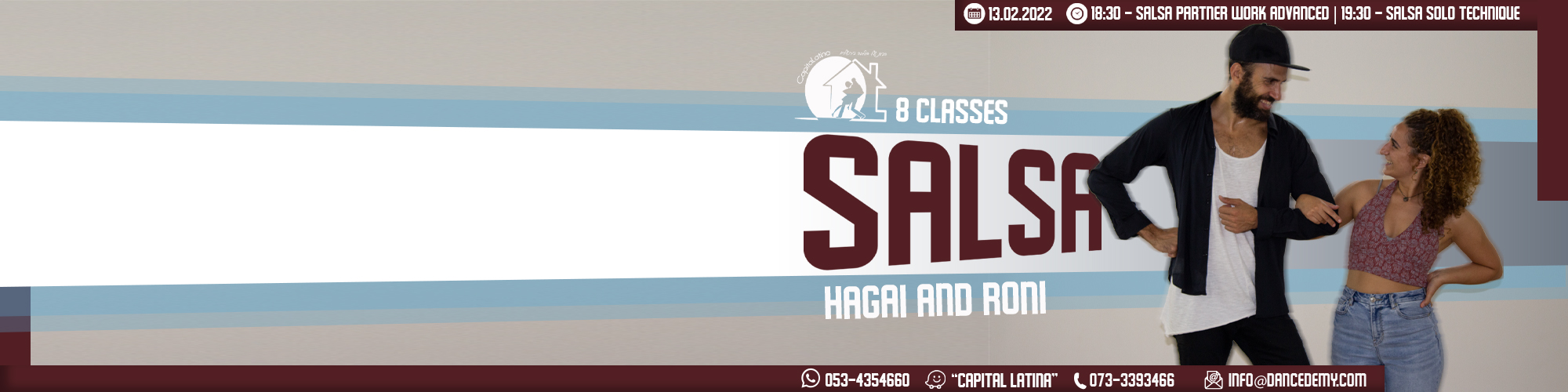 סלסה זוגות בינוני-מתקדם 13.02