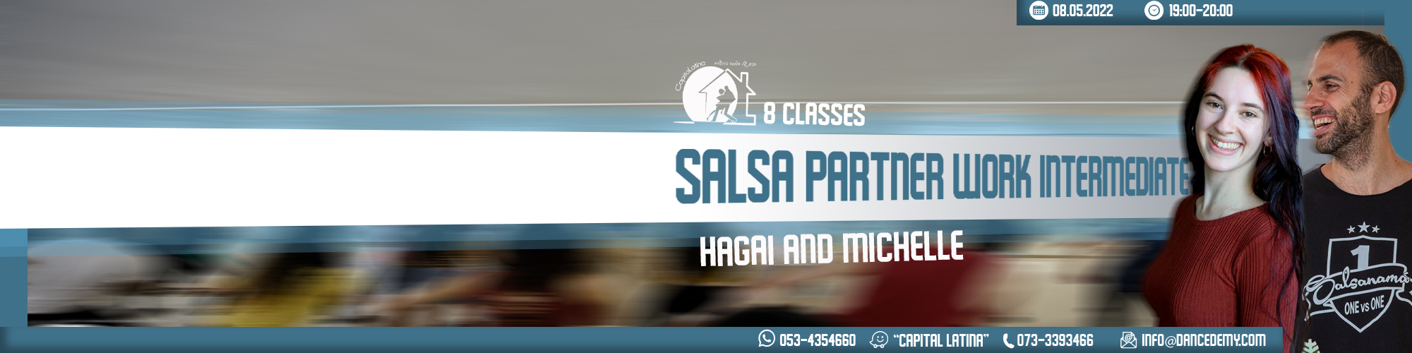 קורס סלסה זוגות בינוני 10.05.2022