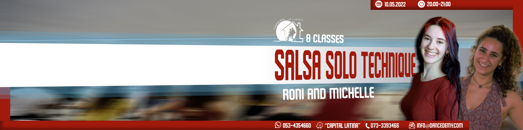 קורס סלסה סולו טכניקה 10.05.2022